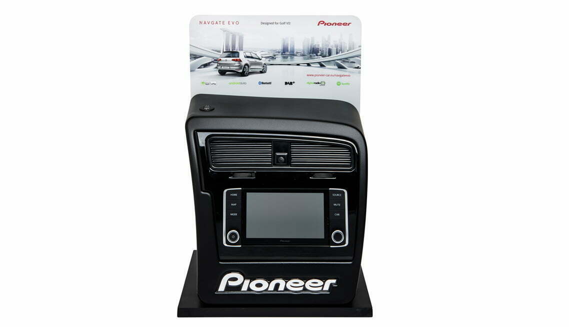 Point of sale Pioneer car player
